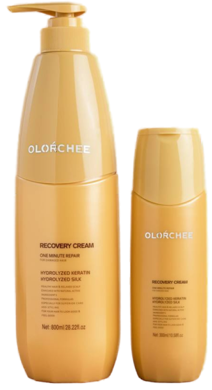 Крем для волос с гидролизованным кератином и пантенолом